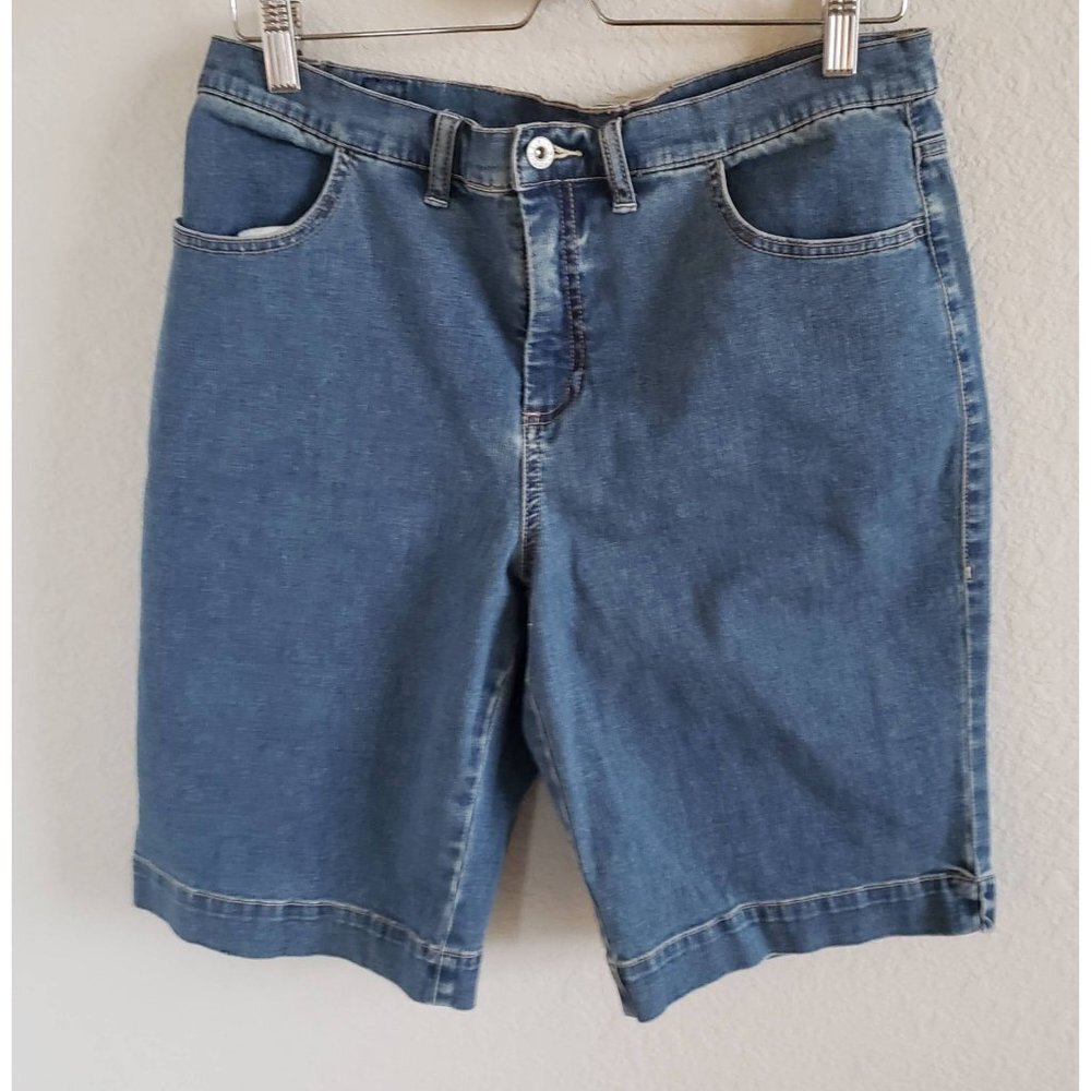 fresh produce Blue Denim Bermuda Shorts